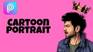 Cartoon Portrait____ Kartik AAryan ____ Vector Art___ Editing Tutorial___Picsart