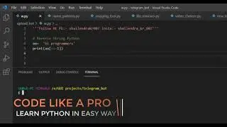 reverse string in python