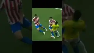 Eder Militao 😂🤦‍♂️ #dribbling #realfootball #brasil