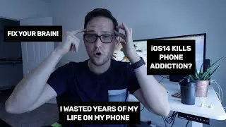 My iOS 14 Home Screen Setup | How to Cure Phone Addiction