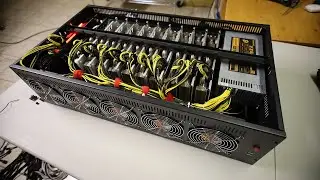 12 GPU SERVER MINING CASE BUILD!