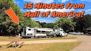 Camping at Lebanon Hills Regional Park in Apple Valley, Minnesota - [Best of the Twin Cities]