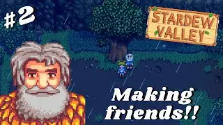 I met everyone in town!! Stardew Valley Let's Play - Whimsical Farm episode 2