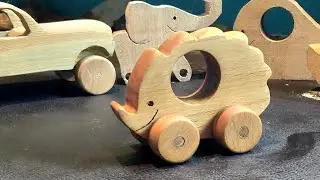Ahşap oyuncak kirpi yapımı