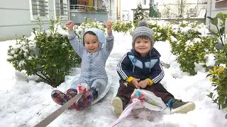 DORUK ARKADAŞIYLA KARIN TADINI ÇIKARDI  l ÇOCUK VİDEOSU