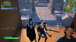 Dad and Kade shreddin' players in Fortnite!