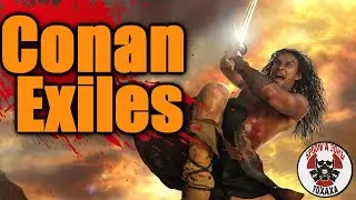 Conan Exiles (3 часть ) Два спутника и Носорог в виде ездового пета !