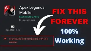 Apex Legends Mobile Problem Fixed | 100% Working | Device Not Compatible | #Shorts