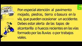 infografía de seguridad vial