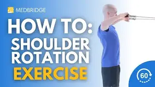 How to Do a Shoulder External Rotation in Abduction with Anchored Resistance | MedBridge