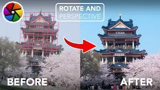 Perspective and Rotate Tool in Darktable | Make Architecture Lines Straight Again
