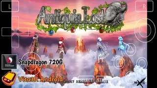 Antiquia Lost PS Vita - Vita3K Android V.4 | Playable - Snapdragon 720G