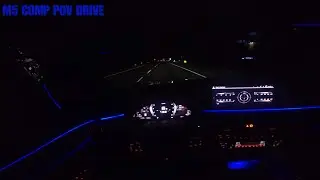 12 AM POV CITY DRIVE IN MY 2023 BMW F90 M5 COMPETITION!