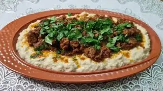 Turkish Ali Nazik Kebab | كباب علي نازك التركي | وجبة العشاء كيتو  | Keto Dinner Recipe