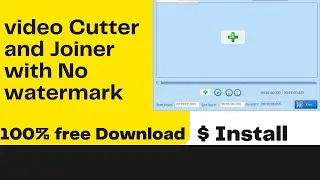 How to Download video cutter and joiner editor with No Watermark|| free Download|