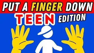 Put A Finger Down If TEENAGER Edition👦👧✔️ | Put A Finger Down If Quiz TikTok