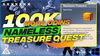 NAMELESS TREASURE QUEST GUIDE (Last part) - Genshin Impact | CG Gameplay