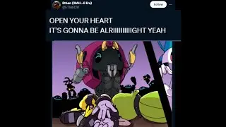 Twitter sings Open Your Heart (Crush 40)