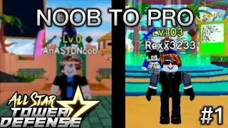 ASTD Noob To Pro #1 - I GOT *FEATURED* UNITS! | All Star Tower Defense Roblox (NEW SERIES!)