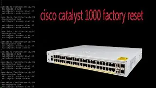 Cisco Catalyst 1000 Factory Reset