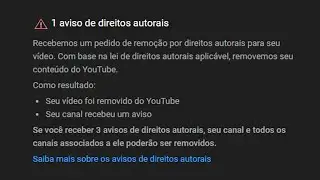 meu canal pode ser deletado