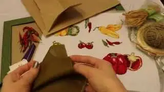 Картина-коллаж с перцами