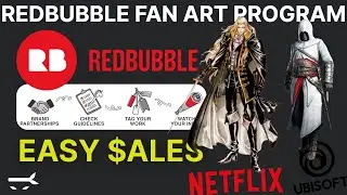 Everything You Have To Know  About Redbubble Fan Art Program in 2 Minutes