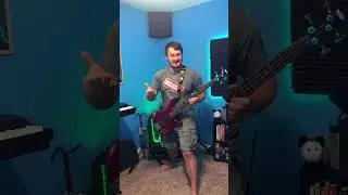 Tremolo on a bass? #musician #music #bass