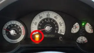 FJ Cruiser MAINT REQD Light Reset