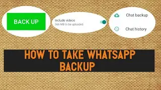 How to Take WhatsApp Backup