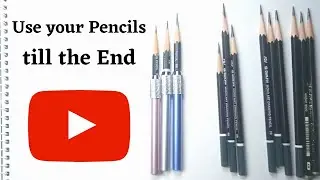How to use Pencil Extenders to Draw