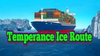 Raft Temperance Cargo Ship Ice Route