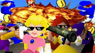 Super Mario 64 Bloopers:  Possie Princesses