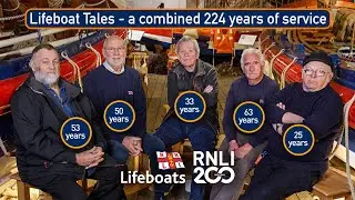 Five retired RNLI Sheringham Lifeboat crew share stories from their 224 years of saving lives at sea