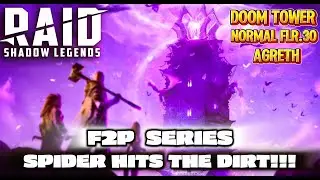 EARLY GAME Doom Tower Normal on the F2P!! How to BEAT AGRETH - A F2P Series | RAID: Shadow Legends