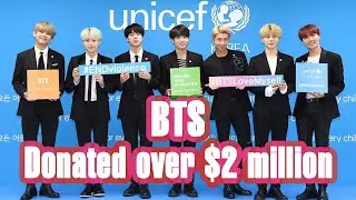 BTS Has Donated Over $2 Million USD Through UNICEF’s “LOVE MYSELF” Campaign