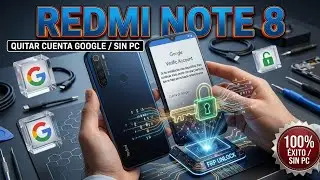 Quitar cuenta Google  FRP Redmi Note 8
