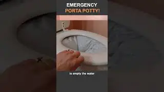 Turn Your Toilet Into an Emergency Porta-Potty