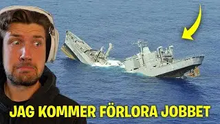 JAG FICK SPARKEN FRÅN MITT JOBB SOM KAPTEN *SPELAR GRATIS WORLD OF WARSHIPS*