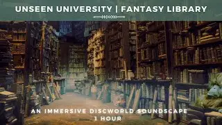 Unseen University Library | A Discworld Fantasy Ambience | #shorts #discworld #terrypratchett