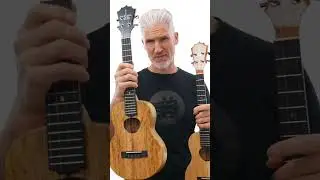 Gloss vs Satin Ukulele Difference #shorts