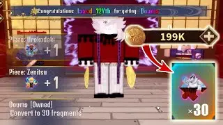 Demon Soul Simulator - Spend 199K gold get Douma character #3