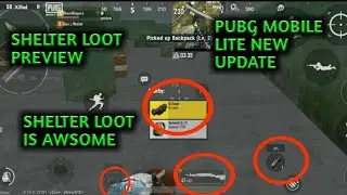 My first video with voice cover PUBG Mobile Lite Shelter Loot preview