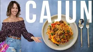 Cook with Me LIVE! Easy Weeknight Cajun Pasta 🍝 + Q & A