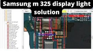Samsung m325 display light problem solution  