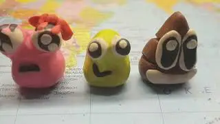 Слеплен перс от созданные игры про Пу " Pou. " Bou's Revenge.