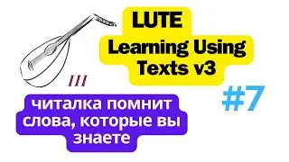LUTE v3 читай на иностранных языках по-новому. Часть 7. Экспорт слов из Anki и импорт слов в LUTE