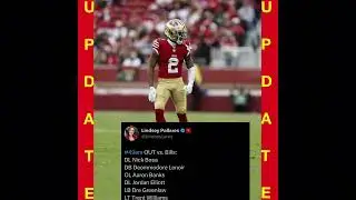 #49ers INJURY REPORT VS BILLS BROCK PURDY IS BACK #49ers