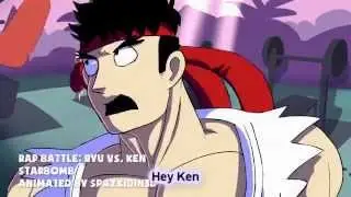 Rap Battle: Ryu vs Ken Starbomb Sub Español