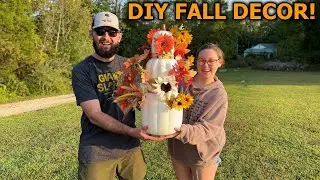 Decorating Our New House for Fall with a DIY Project! + saying goodbye to an old friend....